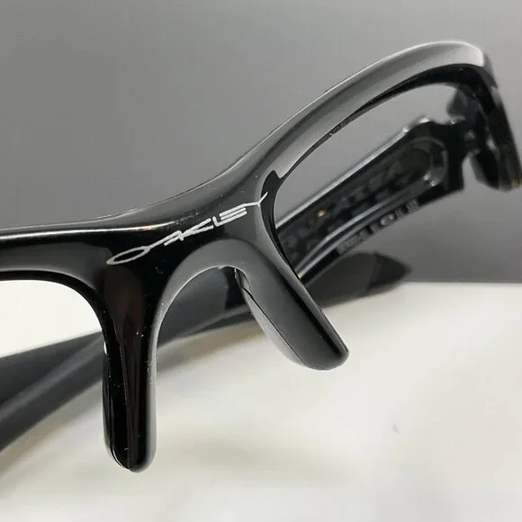 Oakley Quarter Jacket OO9200-01 Sunglasses Black Half Wrap Frame NoLenses